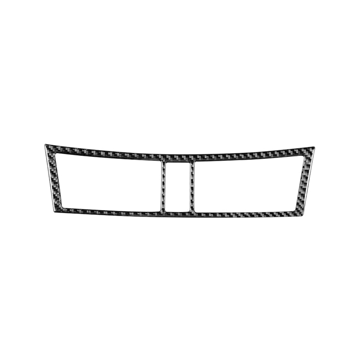 Adesivo decorativo per presa d'aria di controllo centrale per auto in fibra di carbonio per Lexus GS 2006-2011, guida a destra e a sinistra universale, Central Control Air Outlet