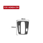 Adesivo decorativo per telaio indicatore di marcia per auto in fibra di carbonio per Honda CRV 2007-2011, guida a sinistra, Gear Indicator Frame,Left Drive