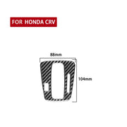 Adesivo decorativo per telaio indicatore di marcia per auto in fibra di carbonio per Honda CRV 2007-2011, guida a destra, Gear Indicator Frame,Right Drive