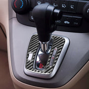 Adesivo decorativo per telaio indicatore di marcia per auto in fibra di carbonio per Honda CRV 2007-2011, guida a destra, Gear Indicator Frame,Right Drive