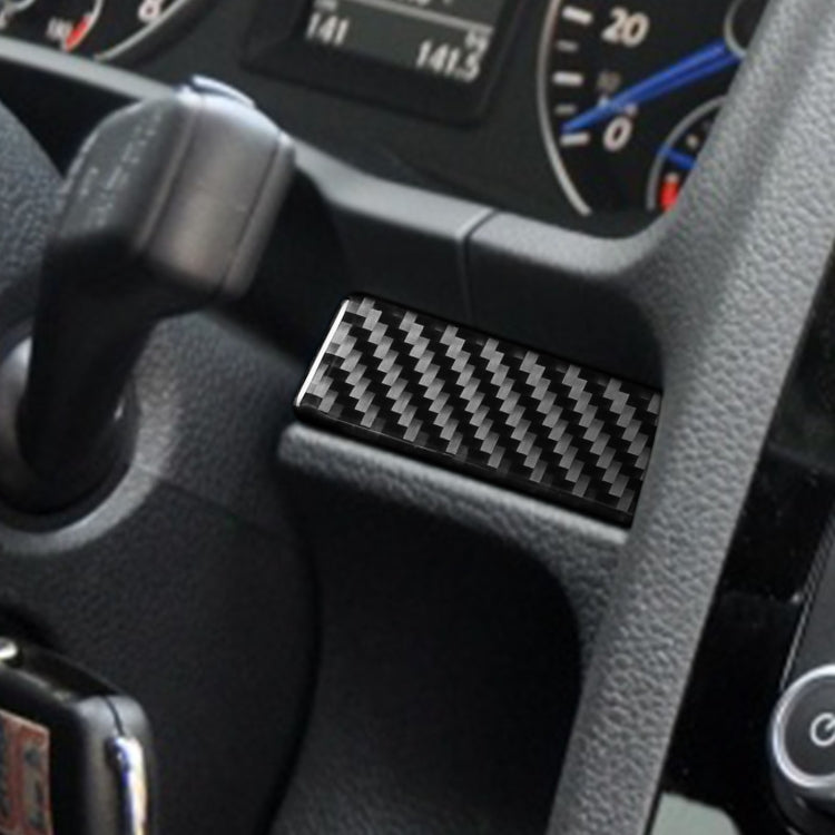 3 pezzi/set adesivo decorativo per cruscotto auto in fibra di carbonio per Volkswagen Scirocco 2009-2016, guida a sinistra, Dashboard Strip,Left Drive