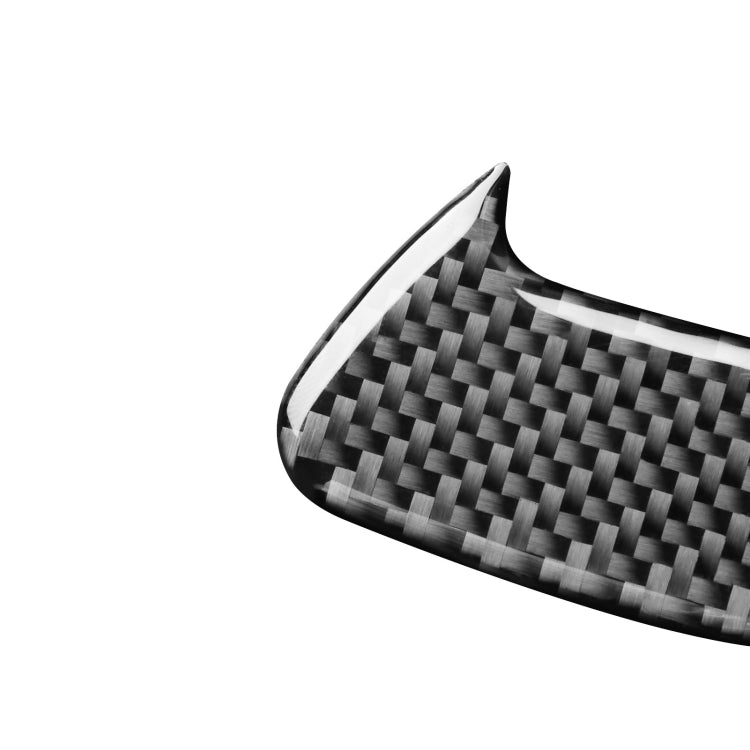 2 pezzi/set adesivo decorativo per telaio serratura portiera in fibra di carbonio per Volkswagen Scirocco 2009-2016, guida a sinistra, Door Lock Frame ,Left Drive