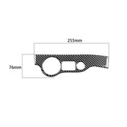 Adesivo decorativo per pannello interruttori fari per auto in fibra di carbonio per Dodge Challenger dal 2015 ad oggi, guida a sinistra, Headlight Switch Panel
