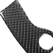 Adesivo decorativo per pannello interruttori fari per auto in fibra di carbonio per Dodge Challenger dal 2015 ad oggi, guida a sinistra, Headlight Switch Panel