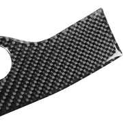 Adesivo decorativo per pannello interruttori fari per auto in fibra di carbonio per Dodge Challenger dal 2015 ad oggi, guida a sinistra, Headlight Switch Panel