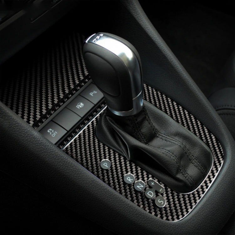 Adesivo decorativo per auto in fibra di carbonio per Volkswagen Golf 6 2008-2012, guida a sinistra, Gear A, Left Driving