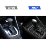 Adesivo decorativo per auto in fibra di carbonio per Volkswagen Golf 6 2008-2012, guida a sinistra, Gear A, Left Driving