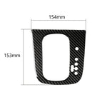 Car Gear in fibra di carbonio Un adesivo decorativo per Volkswagen Golf 6 2008-2012, guida a destra, Gear A, Right Driving