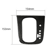 Car Gear in fibra di carbonio Un adesivo decorativo per Volkswagen Golf 6 2008-2012, guida a destra, Gear A, Right Driving