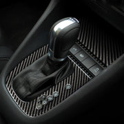Car Gear in fibra di carbonio Un adesivo decorativo per Volkswagen Golf 6 2008-2012, guida a destra, Gear A, Right Driving