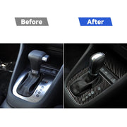Car Gear in fibra di carbonio Un adesivo decorativo per Volkswagen Golf 6 2008-2012, guida a destra, Gear A, Right Driving