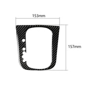Adesivo decorativo Car Gear B in fibra di carbonio per Volkswagen Golf 6 2008-2012, guida a sinistra, Gear B, Left Driving