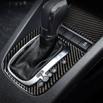 Adesivo decorativo Car Gear B in fibra di carbonio per Volkswagen Golf 6 2008-2012, guida a destra, Gear B, Right Driving