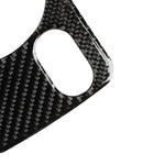 Adesivo decorativo per pannello interruttori fari per auto in fibra di carbonio per Volkswagen Golf 6 2008-2012, guida a destra, Headlight Switch Panel, Right Driving