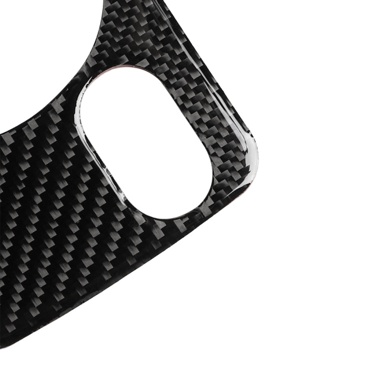Adesivo decorativo per pannello interruttori fari per auto in fibra di carbonio per Volkswagen Golf 6 2008-2012, guida a destra, Headlight Switch Panel, Right Driving