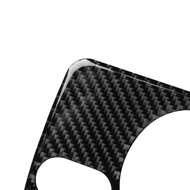 Adesivo decorativo per pannello interruttori fari per auto in fibra di carbonio per Volkswagen Golf 6 2008-2012, guida a destra, Headlight Switch Panel, Right Driving