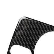Adesivo decorativo per pannello interruttori fari per auto in fibra di carbonio per Volkswagen Golf 6 2008-2012, guida a destra, Headlight Switch Panel, Right Driving