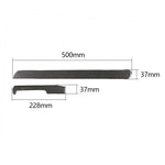 Adesivo decorativo per striscia di controllo centrale per auto in fibra di carbonio per Volkswagen Golf 6 2008-2012, guida a sinistra, Central Control Strip, Left Driving