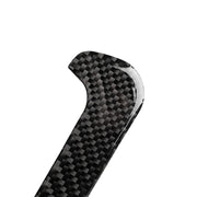 Adesivo decorativo per striscia di controllo centrale per auto in fibra di carbonio per Volkswagen Golf 6 2008-2012, guida a sinistra, Central Control Strip, Left Driving