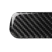 Adesivo decorativo per striscia di controllo centrale per auto in fibra di carbonio per Volkswagen Golf 6 2008-2012, guida a sinistra, Central Control Strip, Left Driving