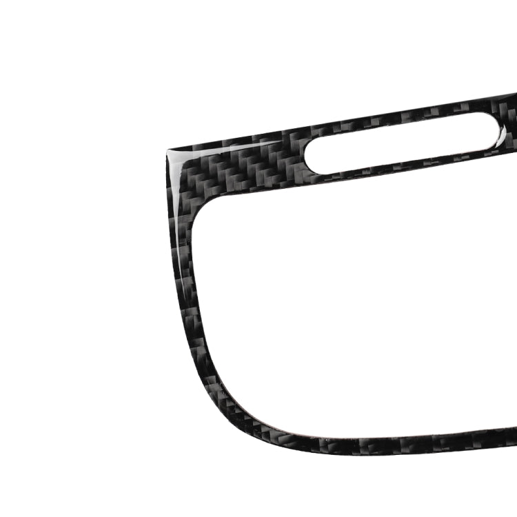Adesivo decorativo per presa d'aria centrale per auto in fibra di carbonio per Volkswagen Golf 6 2008-2012, Middle Air Outlet