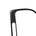 Adesivo decorativo per presa d'aria centrale per auto in fibra di carbonio per Volkswagen Golf 6 2008-2012, Middle Air Outlet