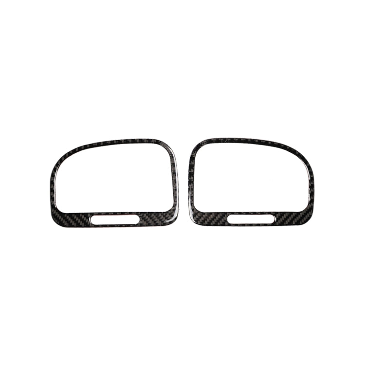Adesivo decorativo per presa d'aria sinistra destra per auto in fibra di carbonio per Volkswagen Golf 6 2008-2012, Left Right Air Outlet