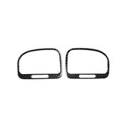 Adesivo decorativo per presa d'aria sinistra destra per auto in fibra di carbonio per Volkswagen Golf 6 2008-2012, Left Right Air Outlet
