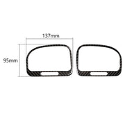Adesivo decorativo per presa d'aria sinistra destra per auto in fibra di carbonio per Volkswagen Golf 6 2008-2012, Left Right Air Outlet