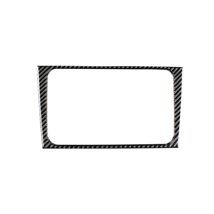 Adesivo decorativo per pannello CD per auto in fibra di carbonio per Volkswagen Golf 6 2008-2012, CD Panel