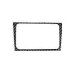 Adesivo decorativo per pannello CD per auto in fibra di carbonio per Volkswagen Golf 6 2008-2012, CD Panel