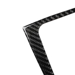 Adesivo decorativo per pannello CD per auto in fibra di carbonio per Volkswagen Golf 6 2008-2012, CD Panel