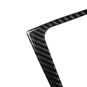 Adesivo decorativo per pannello CD per auto in fibra di carbonio per Volkswagen Golf 6 2008-2012, CD Panel