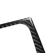 Adesivo decorativo per pannello CD per auto in fibra di carbonio per Volkswagen Golf 6 2008-2012, CD Panel
