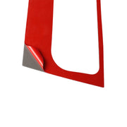 Adesivo decorativo per pannello aria condizionata per auto in fibra di carbonio per Volkswagen Golf 6 2008-2012, Air Conditioning Panel