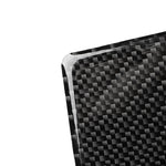 Adesivo decorativo per pannello posacenere per auto in fibra di carbonio per Volkswagen Golf 6 2008-2012, Ashtray Panel