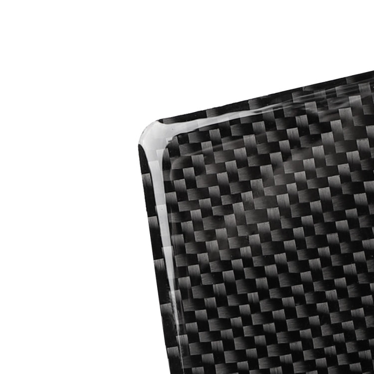 Adesivo decorativo per pannello posacenere per auto in fibra di carbonio per Volkswagen Golf 6 2008-2012, Ashtray Panel