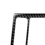 Adesivo decorativo per telaio posacenere per auto in fibra di carbonio per Volkswagen Golf 6 2008-2012, Ashtray Frame