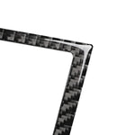 Adesivo decorativo per telaio posacenere per auto in fibra di carbonio per Volkswagen Golf 6 2008-2012, Ashtray Frame