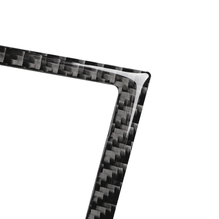 Adesivo decorativo per telaio posacenere per auto in fibra di carbonio per Volkswagen Golf 6 2008-2012, Ashtray Frame