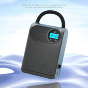 Stile pompa d'aria portatile per pneumatici per auto da 12 V: versione con display digitale, Digital Display Version