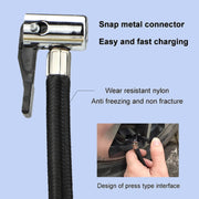 Stile pompa d'aria portatile per pneumatici per auto da 12 V: versione con display digitale, Digital Display Version