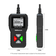 Analizzatore tester batteria BM550 6V / 12V / 24V 3 in 1 Rilevatore durata batteria, BM550