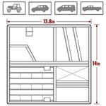 Clip per banconote per montatura per occhiali, custodia per visiera parasole per auto