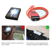 Per Renault Renolink V1.99 Strumento diagnostico per auto OBD OBD2 Programmatore ECU ECM UCH Strumento programmatore chiave, V2.10