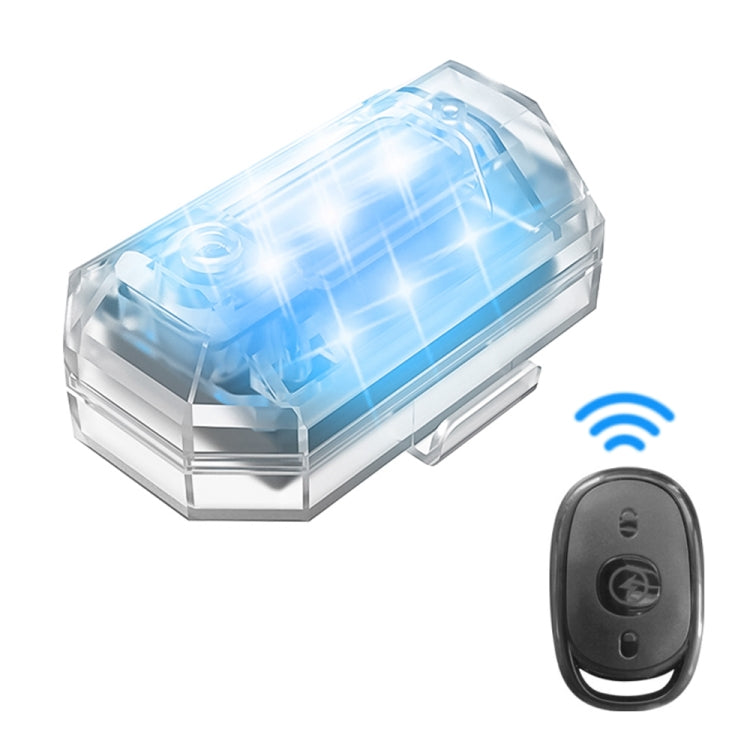 Luce stroboscopica multimodale super impermeabile per moto con telecomando wireless, Multi-Mode Strobe Light w