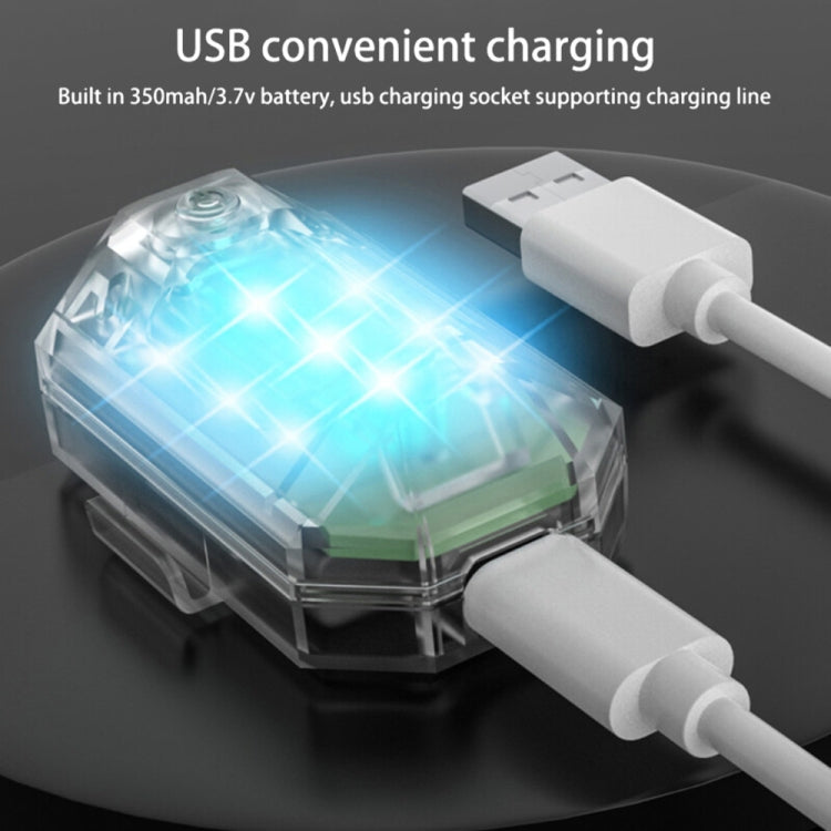 Luce stroboscopica multimodale super impermeabile per moto con telecomando wireless, Multi-Mode Strobe Light w