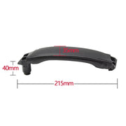 Per Land Rover Discovery 2015-2019 Texture in pelle per auto Maniglia interna della porta sinistra LR076163, Guida a sinistra, Leather Texture Left Handle