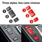 Per BMW Serie 3 Guida a Sinistra Auto Controllo Centrale Pulsante Radar Multifunzione 6131 9252 912, Radar Button (Black), Radar Button (Red)