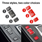 Per BMW Serie 3 Guida a Sinistra Auto Controllo Centrale Pulsante Radar Multifunzione 6131 9252 912, Radar Button (Black), Radar Button (Red)